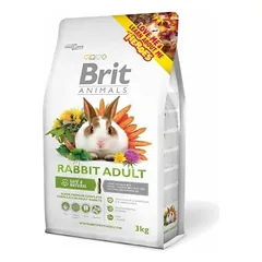 Brit Animals visavertis maistas suaugusiems triušiams 300g, 1.5kg, 3kg