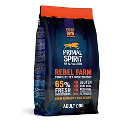 PRIMAL Rebel Farm Adult Dog drėgnas pašaras šunims 1kg
