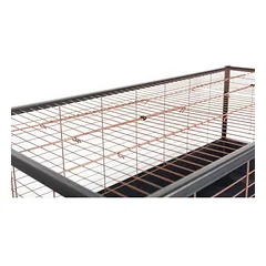 Interzoo narvas triušiams 120 su plėtiniu, L 118 x B 116 x H 50 cm — 4 nuotrauka