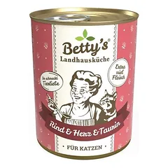 Betty´s Landhausküche konservai katėms 6 x 400 g, drėgnas maistas katėms — 2 nuotrauka