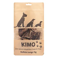 KIMO džiovintas skanėstas buivolų plaučių gabaliukai 70g