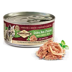 Carnilove konservai katėms Chicken, Duck& Pheasant 12x100g
