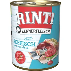 Finnern Rinti Kennerfleisch suaugusių šunų konservuotas pašaras su jūrine žuvimi
