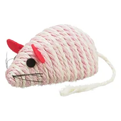 Trixie Sisal Mouse XXL žaislas katėms, 10 cm — 3 nuotrauka