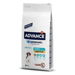 ADVANCE Puppy Sensitive Lašiša&ryžiai 12 kg