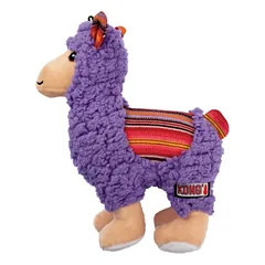 KONG Sherps Lama pliušinis žaislas lama šunims, 22x20 cm, violetinė — 2 nuotrauka