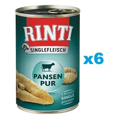 RINTI Singlefleisch Rumen Grynas monoproteinų raugas 6x800 g