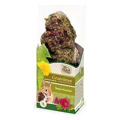 Graužikų pašaro papildas - gardėsis su rožių žiedlapiais