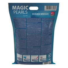 Magic Cat Magic Pearls Ocean Breeze silikoninės smiltys katės tualetui, 16 l — 3 nuotrauka