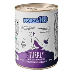 Forza10 Maintenance Turkey with Parsnip and Carrots drėgnas maistas šunims, 400 g