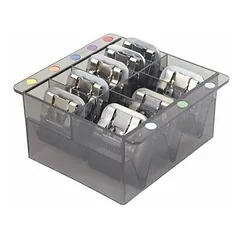 Groom Professional Heavy Duty Acryllic 8 Blade Box — 1 nuotrauka