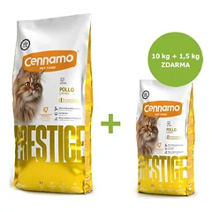 Prestige Cat Kitten Chicken 10 kg + 1,5 kg ZDARMA