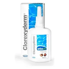 GEULINICX Clorexyderm Oto Piu 150ml ausų priežiūros priemonė šunims ir katėms