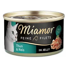 Miamor Super Premium konservai katėms su tunu ir ryžiais, 100 g — 2 nuotrauka