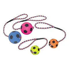Nobby Moosgummi Fußball mit Seil