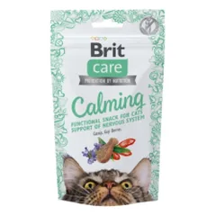 Brit Care Cat Calming funkcinis begrūdis skanėstas gerai kačių nervų sistemai palaikyti, 50 g