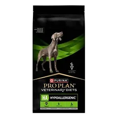 Purina Pro Plan Veterinary Diets HA Hypoallergenic Dietinis sausas pašaras alergiškiems suaugusiems šunims ir šuniukams, 11 kg