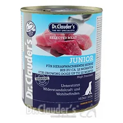 Dr.Clauder’s Junior įvairi mėsa 800g x 6vnt.