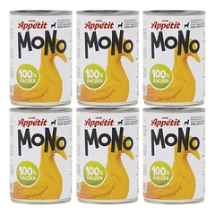 COMFY APPETIT MONO Monoproteinų maistas su antiena 6x400 g