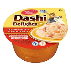 INABA Cat Dashi Delights Vištiena, tunas ir lašiša 70 g