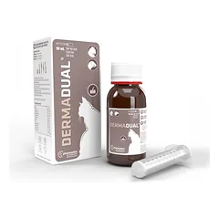 Dermadual 50ml pašaro papildas katėms  nuo šėrimosi ir sąvėlų