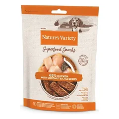 NV Superfood užkandžiai šunims su vištiena, 85 g