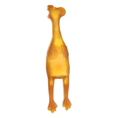 Flamingo Hundespielzeug Huhn Rubba braun