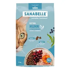 Sanabelle Kitten su vištiena, sausas maistas kačiukams, 400g — 3 nuotrauka