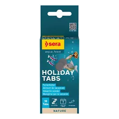 Sera Holiday Tabs pašaras žuvims, 10 vnt.