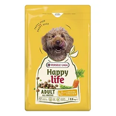 VERSELE-LAGA Happy Life Adult with Chicken 2,5kg maistas šunims su vištiena