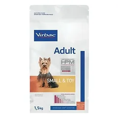 Virbac HPM Dog Adult Small & Toy veterinarinis maistas šunims 1,5 kg — 3 nuotrauka