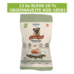 Serrano Snack Senior skanėstai vyresnio amžiaus šunims 100 g