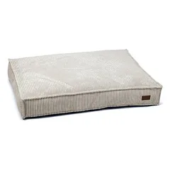 Designed by Lotte gulimoji pagalvė katėms Ribbed, šviesiai pilka, apie L 120 x B 80 x H 15 cm — 5 nuotrauka