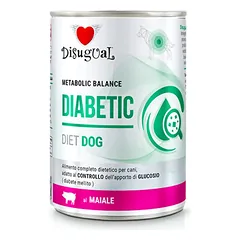 DISUGUAL Diabetic konservas šunims su kiauliena 400g (6)