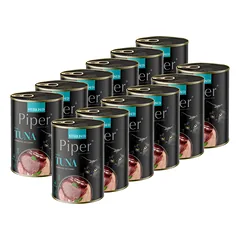 DOLINA NOTECI Piper sterilizuotoms katėms su tunu 12x400g