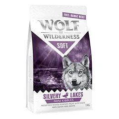 Wolf of Wilderness Mini "Soft - Silvery Lakes" su laisvai auginta vištiena ir antiena – begrūdis sausas maistas šunims — 2 nuotrauka
