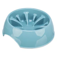 TRIXIE Slow Feeding lėtai judantis plastikinis dubenėlis šuniui ar katei, 1,4 l