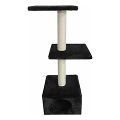 Scratching tree PALAZZO 30x30x90cm black — 2 nuotrauka