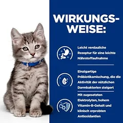 Hill's Prescription Diet i/d Digestive Care Kitten su vištiena padaže, drėgnas maistas kačiukams — 5 nuotrauka
