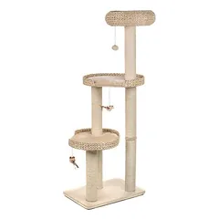 zooplus Exclusive draskyklė katėms Natural Home III, smėlio spalvos — 3 nuotrauka