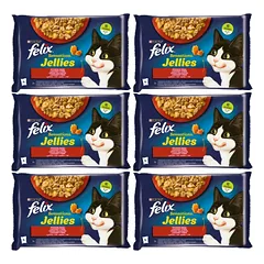 FELIX Sensations Kaimo želė su jautiena ir vištiena 12x(4x85g)