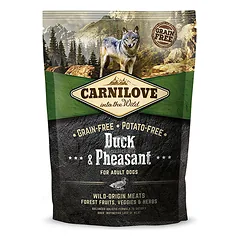 Carnilove Active Adult Duck & Pheasant sausas maistas šunims, 1.5kg — 2 nuotrauka