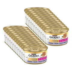 Purina Gourmet Gold Kitten putėsiai su veršiena 24x85g