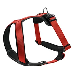 HUNTER NEOPRENE petnešos iš neopreno šunims, S, raudonos — 1 nuotrauka
