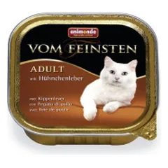 Vom feinsten Classic 100 g konservai suaugusioms katėms su vištų kepenėlėmis