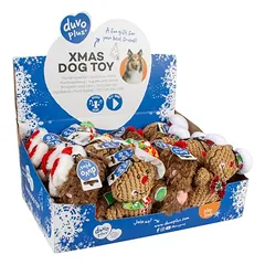 Duvo+ Hundespielzeug Xmas Plüsch Lebkuchenmänner