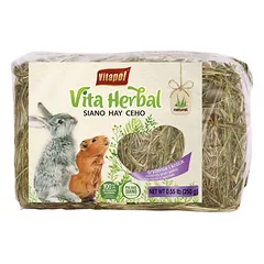 Natūralus šienas VITAPOL graužikams ir triušiams 250g