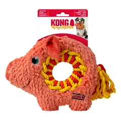 KONG RINGAROOS PIG MD žaislas šunims