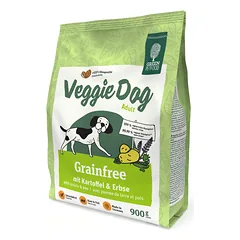 Green Petfood VeggieDog Grainfree vegetariškas sausas maistas suaugusiems šunims , 900 g — 2 nuotrauka