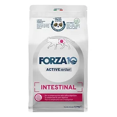 Forza10 Intestinal Active visavertis dietinis sausas maistas suaugusioms katėms, turinčioms virškinimo trakto sutrikimų, 1.5 kg